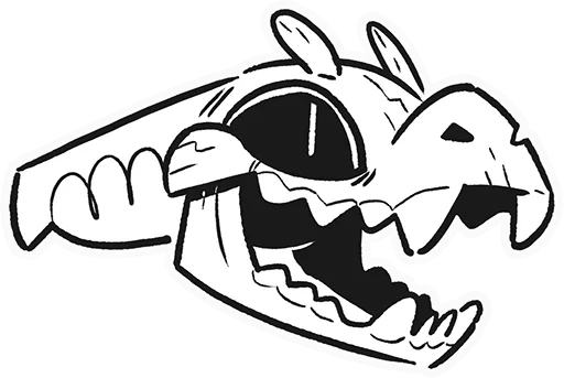 💀 Стикер «Adorabold» для Telegram
