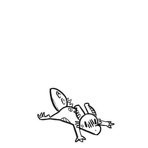 😯 Стикер «Adorabold» для Telegram