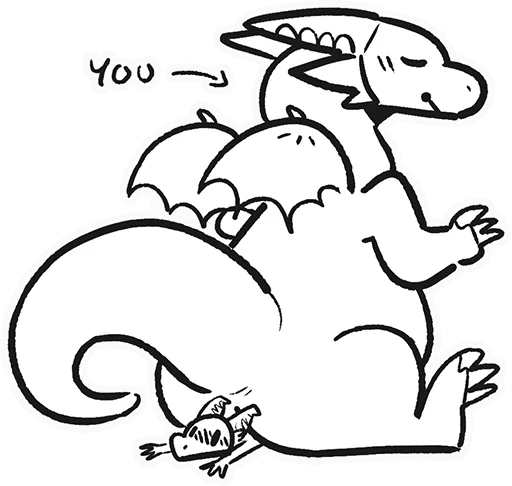 🍑 Стикер «Adorabold» для Telegram