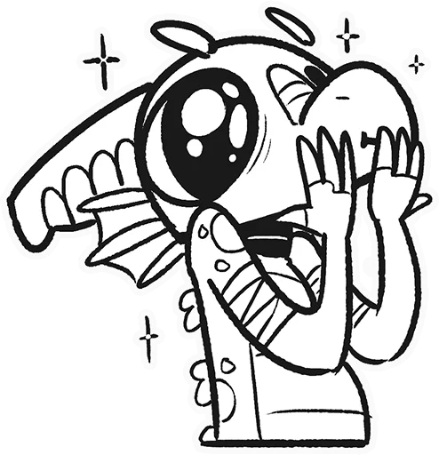 💞 Стикер «Adorabold» для Telegram
