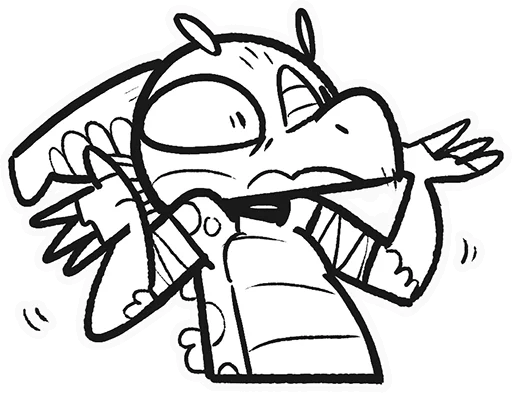 👐 Стикер «Adorabold» для Telegram