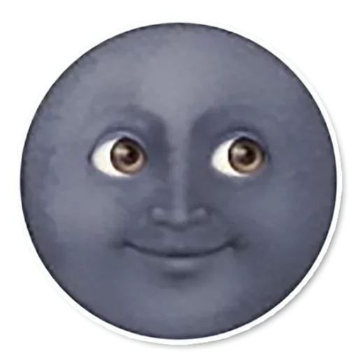 🤩 Стикер «Эта Адова Луна» для Telegram