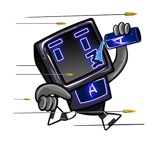 😱 Стикер «Adrenaline Cyber League» для Telegram