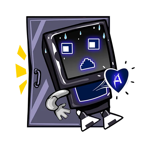🤫 Стикер «Adrenaline Cyber League» для Telegram