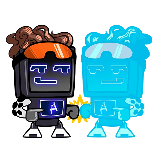 🤜 Стикер «Adrenaline Cyber League» для Telegram