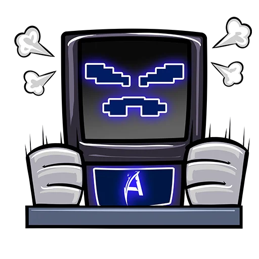 😡 Стикер «Adrenaline Cyber League» для Telegram