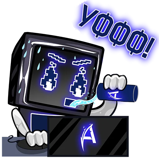 😠 Стикер «Adrenaline Cyber League» для Telegram
