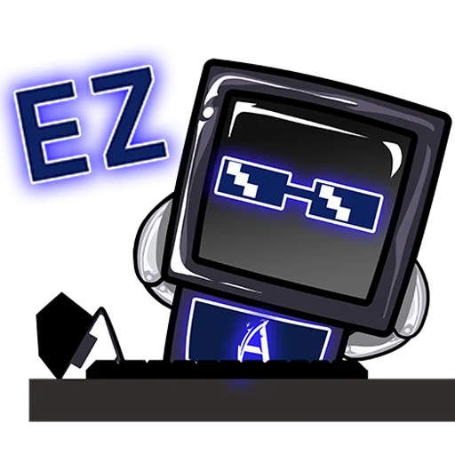😎 Стикер «Adrenaline Cyber League» для Telegram