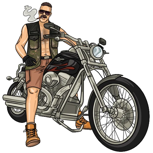 😎 Стикер «Adult Industry» для Telegram