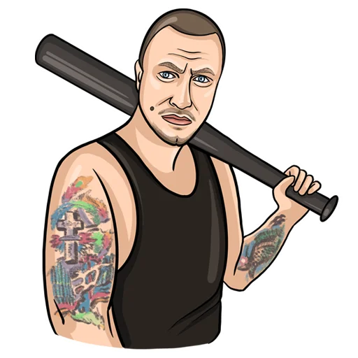 🤨 Стикер «Adult Industry» для Telegram