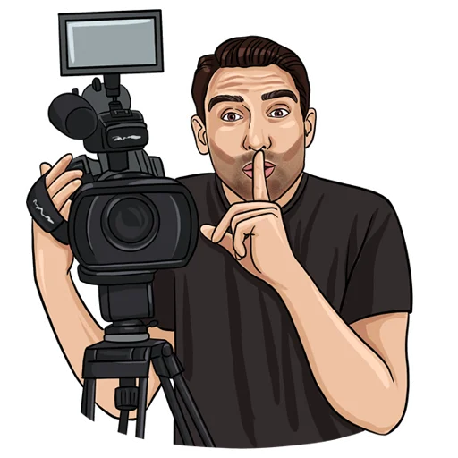 🤫 Стикер «Adult Industry» для Telegram
