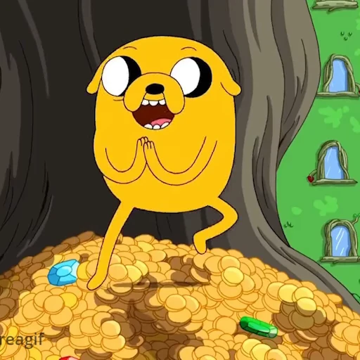 💰 Стикер «Adventure Time» для Telegram