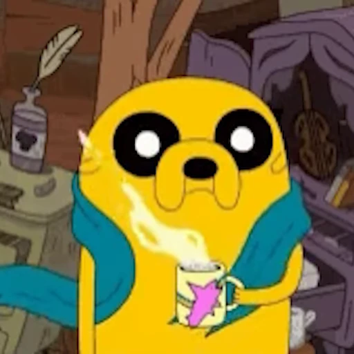 ☕️ Стикер «Adventure Time» для Telegram