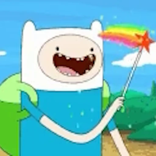 🌟 Стикер «Adventure Time» для Telegram