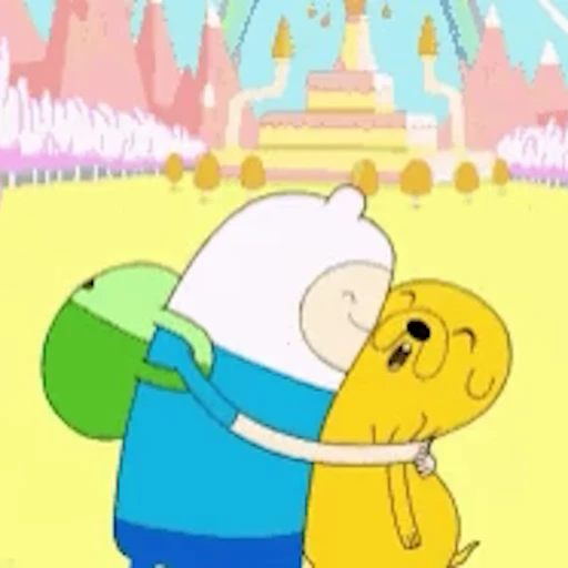 🫂 Стикер «Adventure Time» для Telegram
