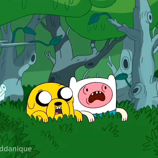 😨 Стикер «Adventure Time» для Telegram