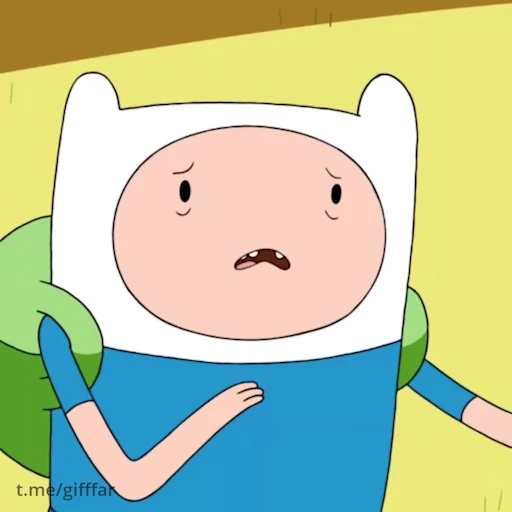 😔 Стикер «Adventure Time» для Telegram