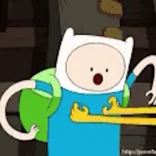 😱 Стикер «Adventure Time» для Telegram