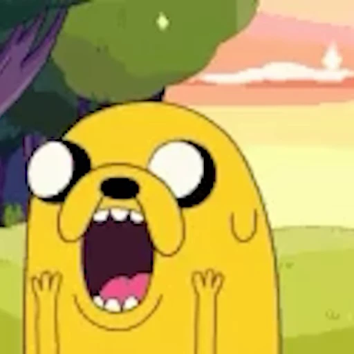 😨 Стикер «Adventure Time» для Telegram