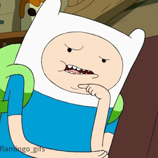 🤔 Стикер «Adventure Time» для Telegram