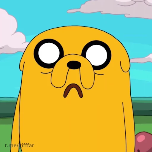 😟 Стикер «Adventure Time» для Telegram