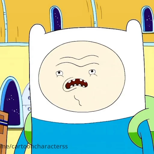 😥 Стикер «Adventure Time» для Telegram