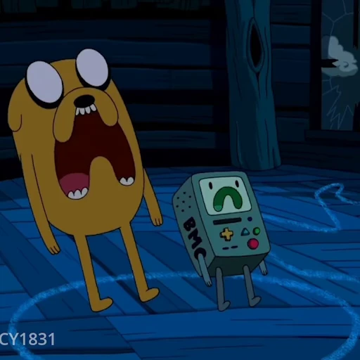 😰 Стикер «Adventure Time» для Telegram