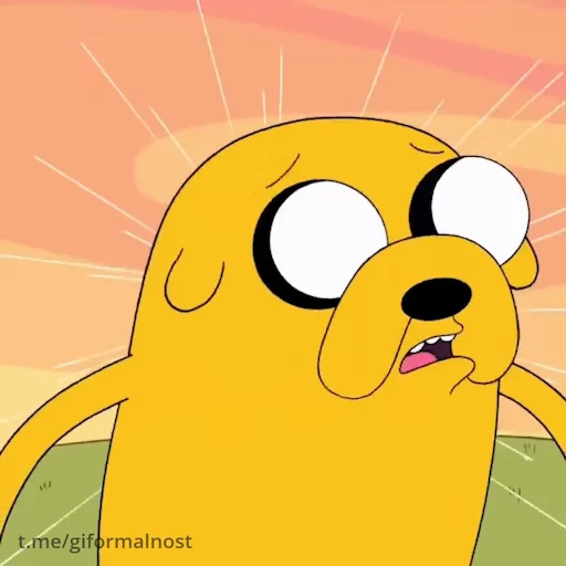 😨 Стикер «Adventure Time» для Telegram