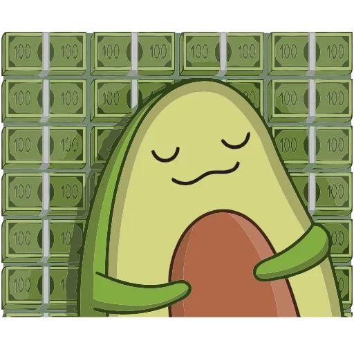 💸 Эмодзи «Авокадик» для Telegram