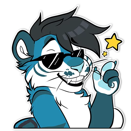 😎 Стикер «aerykitty» для Telegram