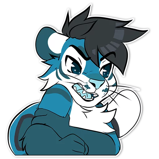 😠 Стикер «aerykitty» для Telegram