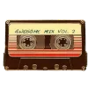 📼 Эмодзи «AESTHBROWN» для Telegram