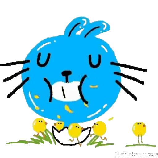 🐰 Стикер «Aesthetic» для Telegram