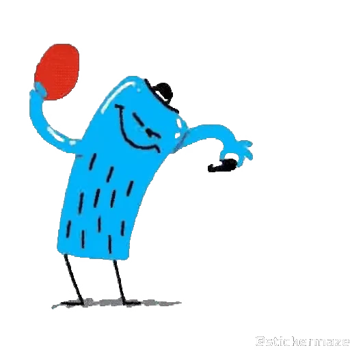 🏓 Стикер «Aesthetic» для Telegram