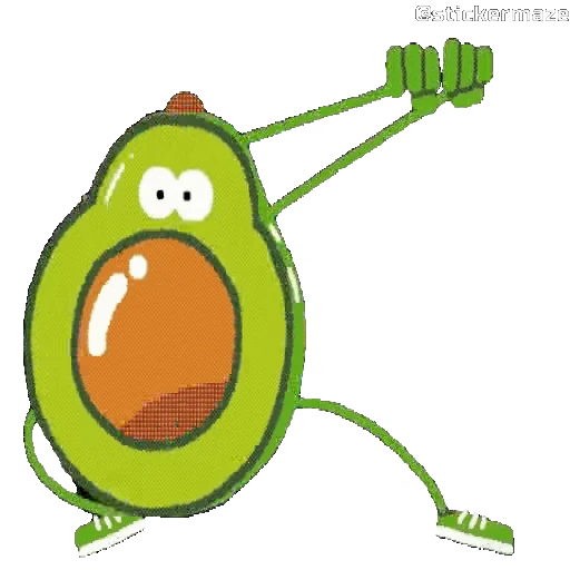 🥑 Стикер «Aesthetic» для Telegram