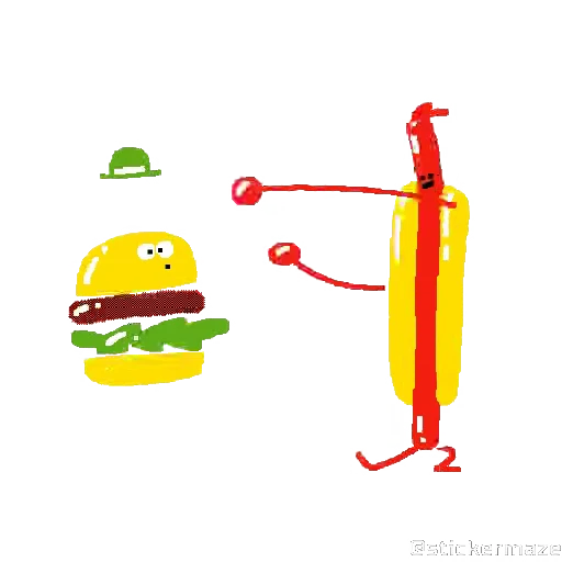 🌭 Стикер «Aesthetic» для Telegram