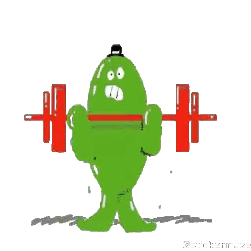 🏋️ Стикер «Aesthetic» для Telegram