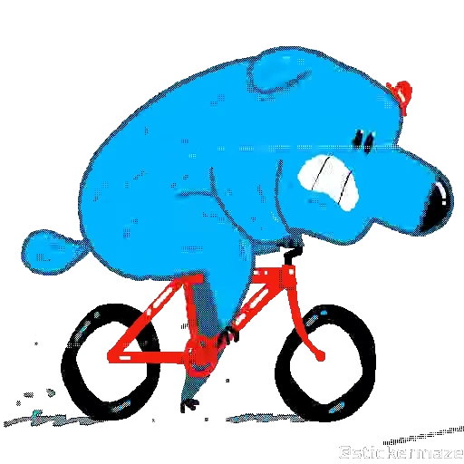 🚲 Стикер «Aesthetic» для Telegram