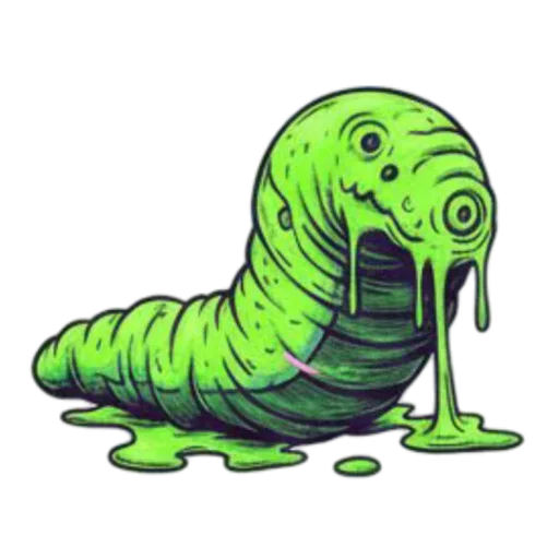 🐛 Стикер «Necro Neon» для Telegram