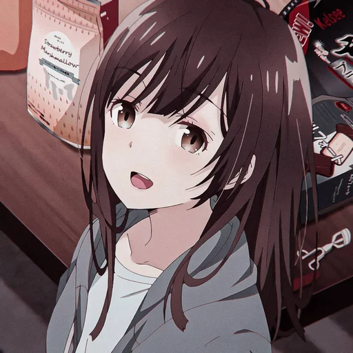 🌚 Стикер «Aesthetic Waifus» для Telegram