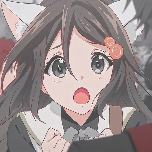 🌚 Стикер «Aesthetic Waifus» для Telegram