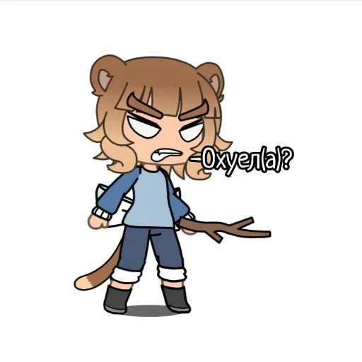 🤬 Стикер «Шмыхло» для Telegram