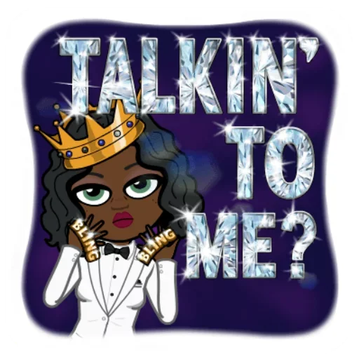 😱 Стикер «Afromoji» для Telegram