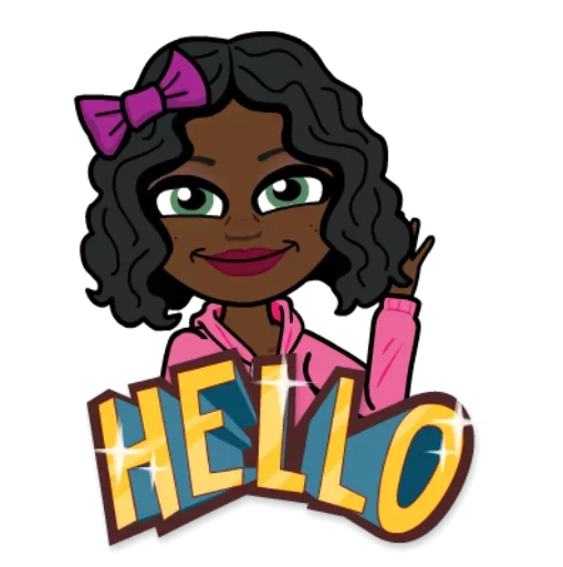 😑 Стикер «Afromoji» для Telegram
