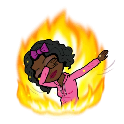 😉 Стикер «Afromoji» для Telegram