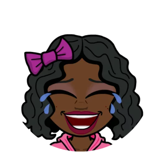 😩 Стикер «Afromoji» для Telegram