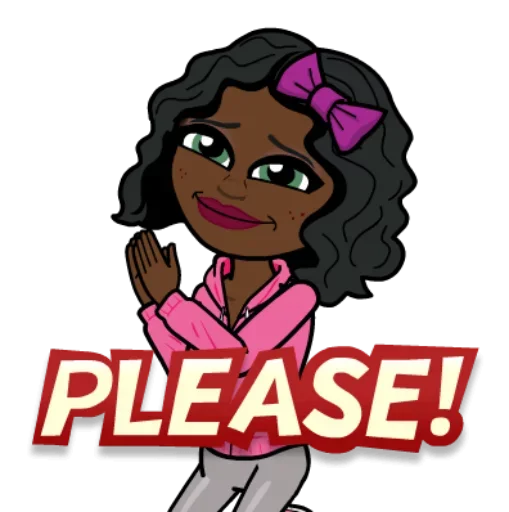 😟 Стикер «Afromoji» для Telegram