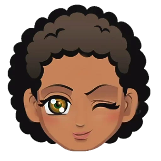 😉 Стикер «Afromoji» для Telegram