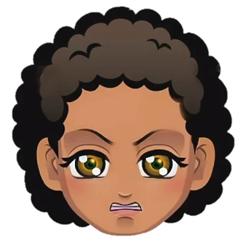 🤨 Стикер «Afromoji» для Telegram