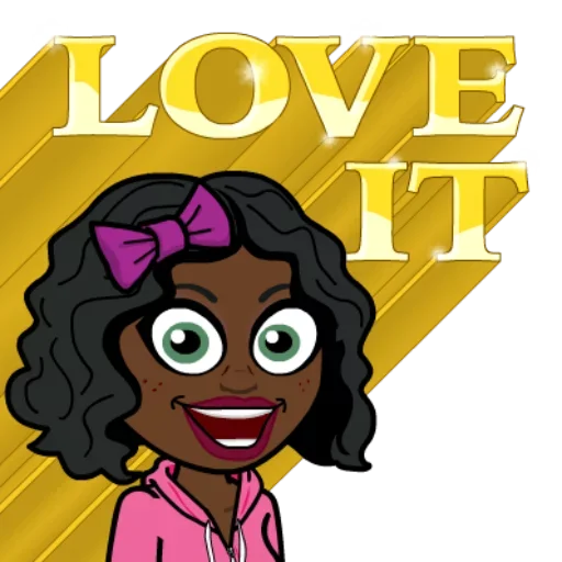 🤓 Стикер «Afromoji» для Telegram